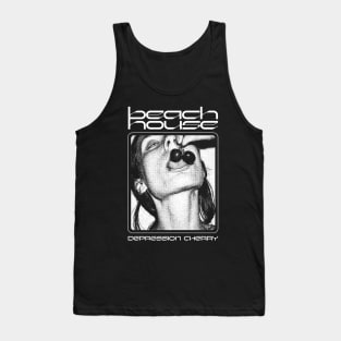 Beach House - Dep Cherry Fanmade Tank Top